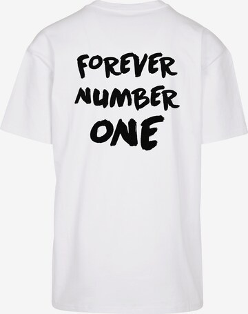 FC BAYERN MÜNCHEN T-Shirt 'Forever Number One' in Weiß