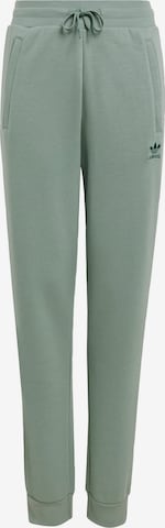 Pantaloni 'Trefoil Essentials' di ADIDAS ORIGINALS in verde: frontale
