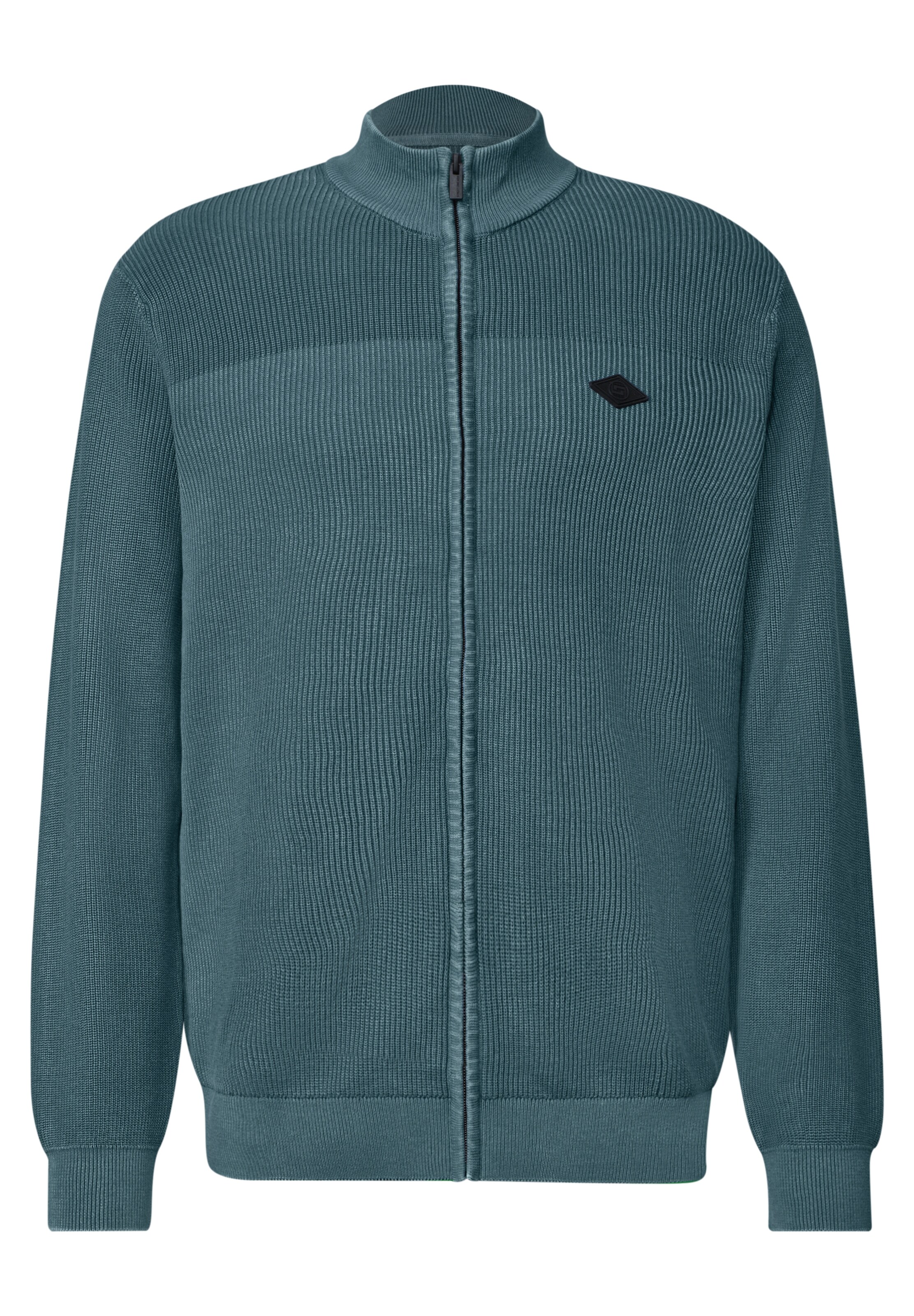 Street One MEN Strickjacke in Blau: Vorderseite