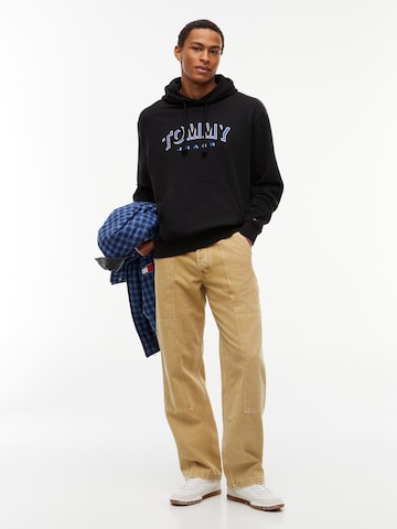 Tommy Jeans Μπλούζα φούτερ σε μαύρο