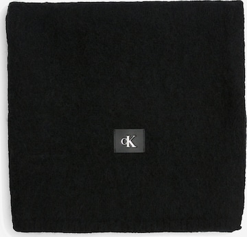 Calvin Klein Jeans Scarf in Black: front