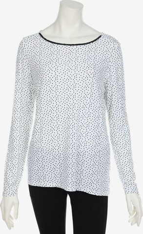 COMMA Longsleeve-Shirt M in Weiß: predná strana