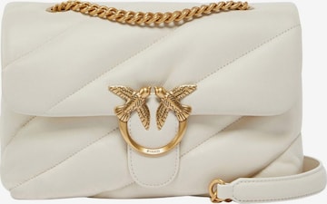 balta PINKO Rankinė 'Pinko Sacs à main Love Puff Classic Cl Sheep Nap Blanc': priekis