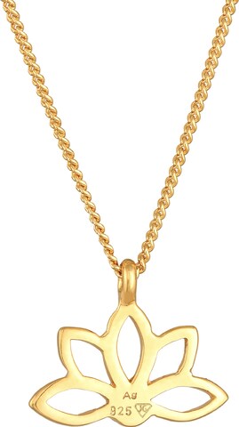 ELLI Necklace 'Lotusblume' in Gold
