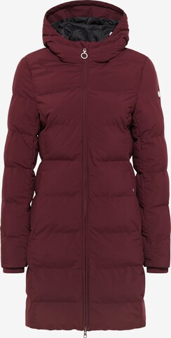 DreiMaster Maritim Winter Coat in Red: front