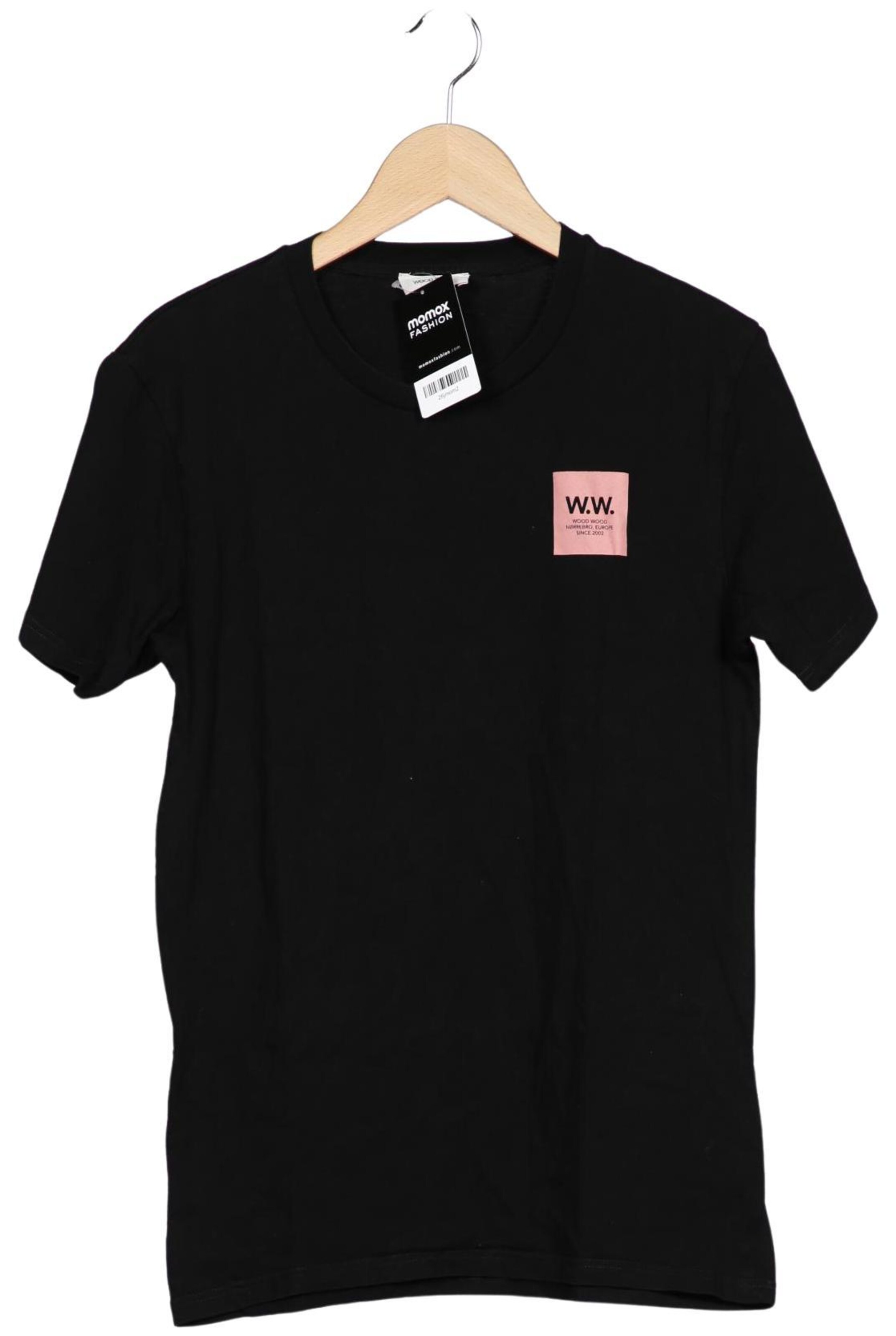WOOD WOOD Shirt in S in Black: front