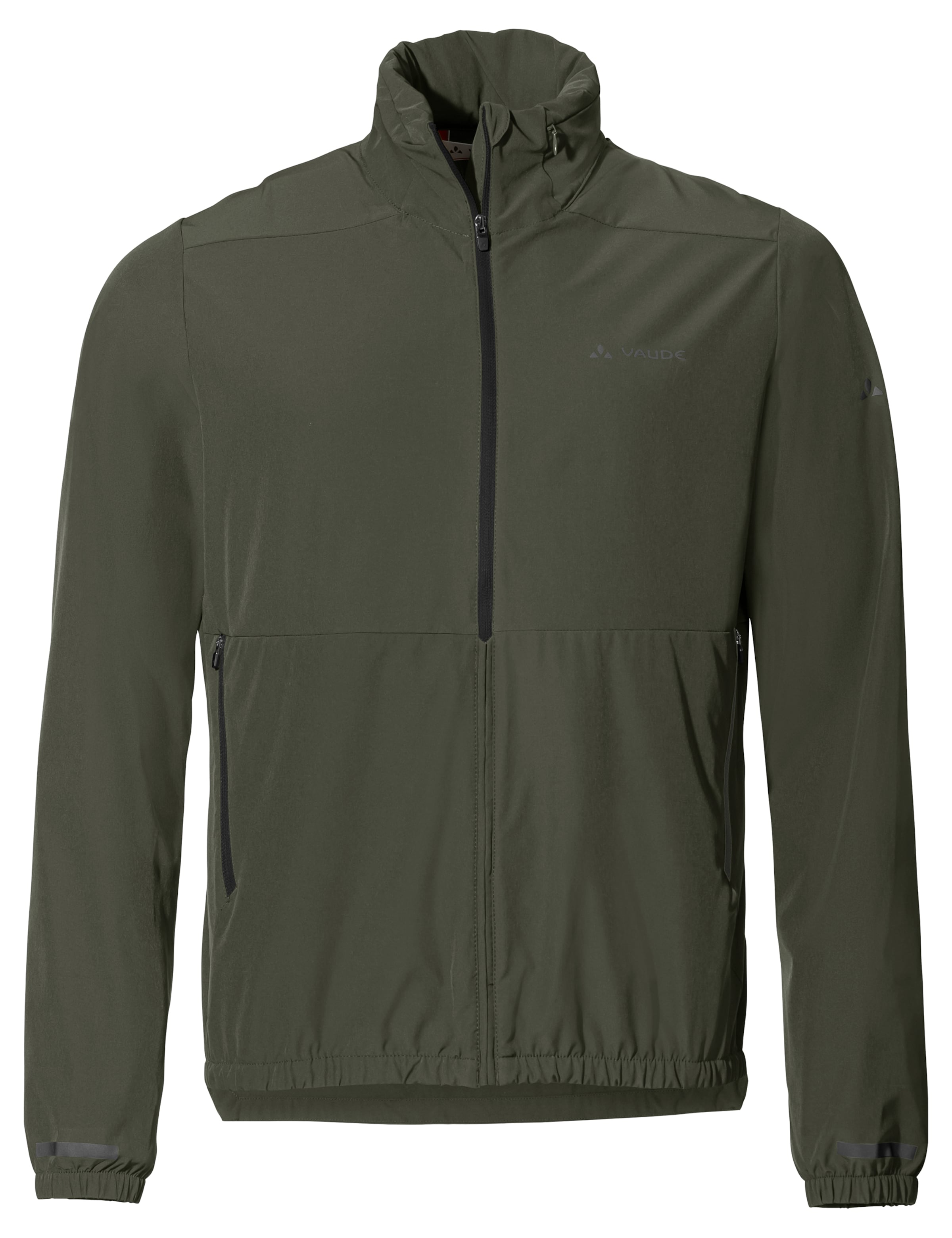 VAUDE Sports jacket 'Cyclist Air' in Green: front