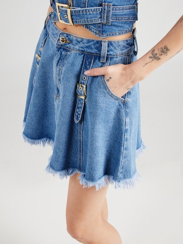 Hoermanseder x About You Skirt 'Ellen' in Blue