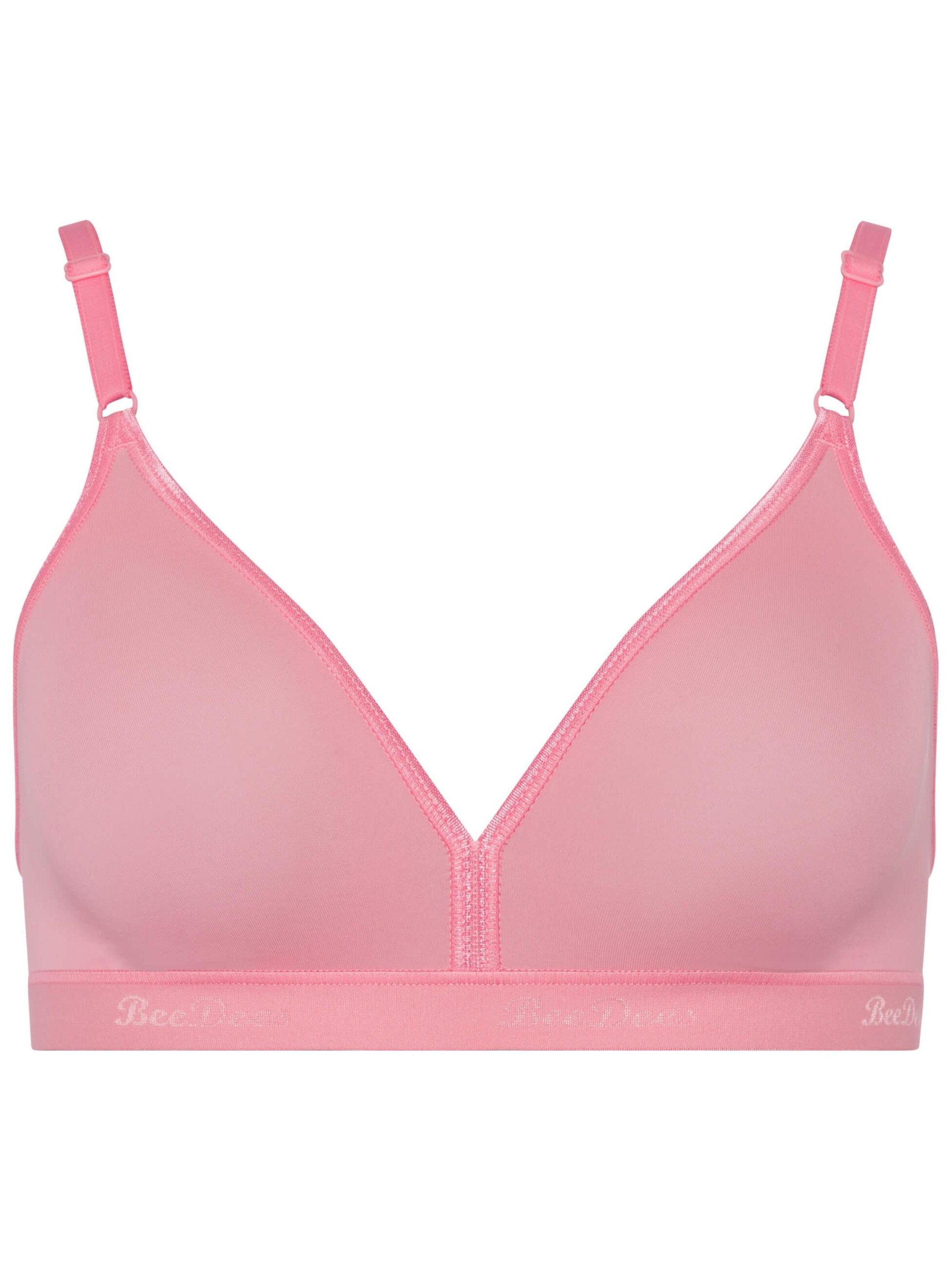 BeeDees Bra 'Soft-BH Microfun N' in Pink: front
