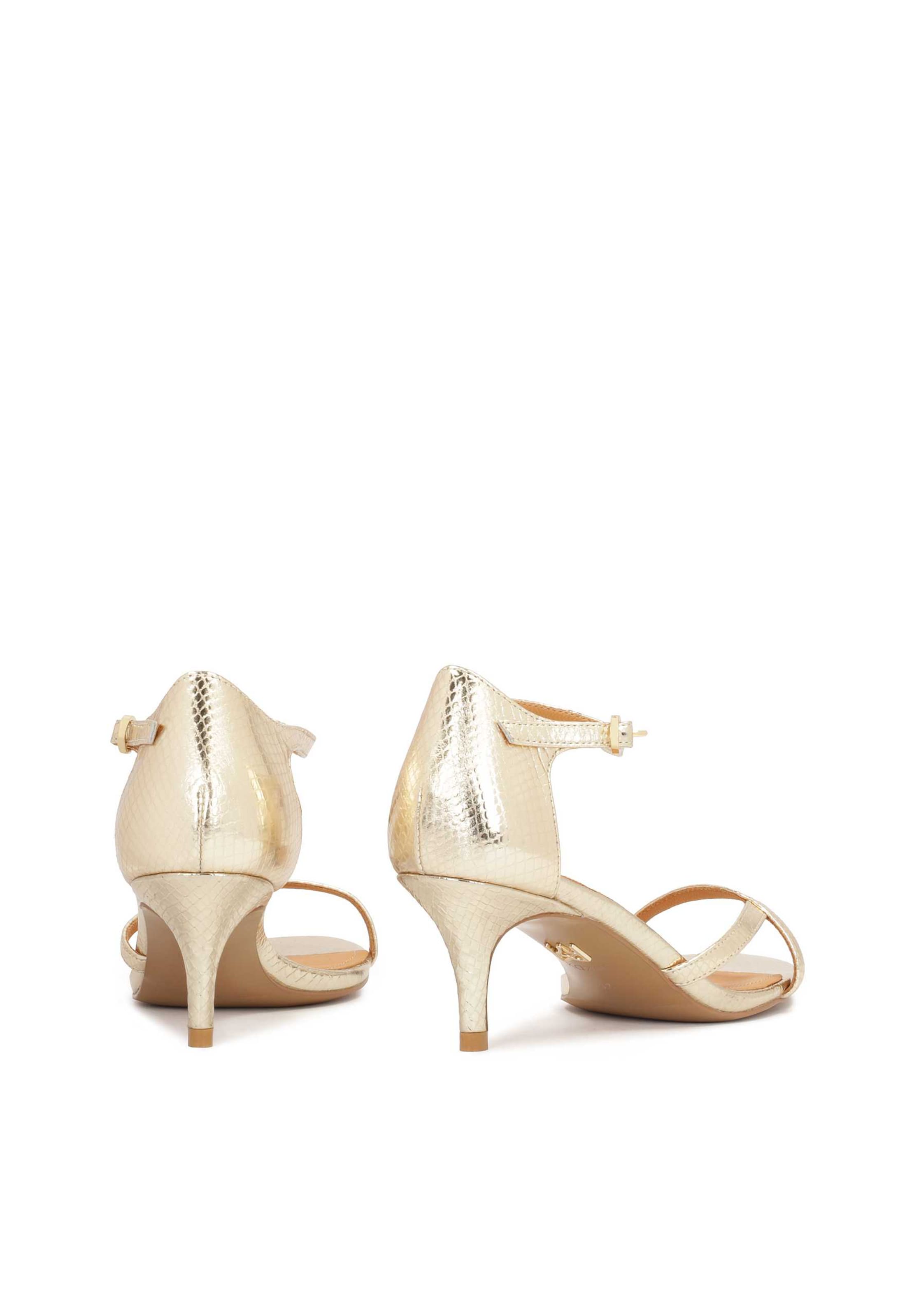Kazar Strap sandal in Gold