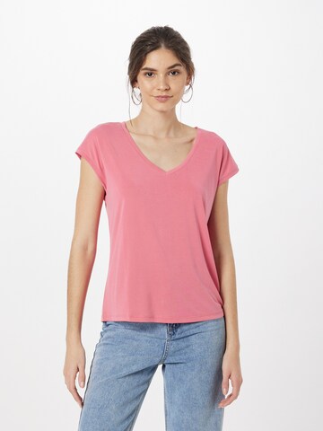 T-shirt 'Filli' VERO MODA en rose : devant