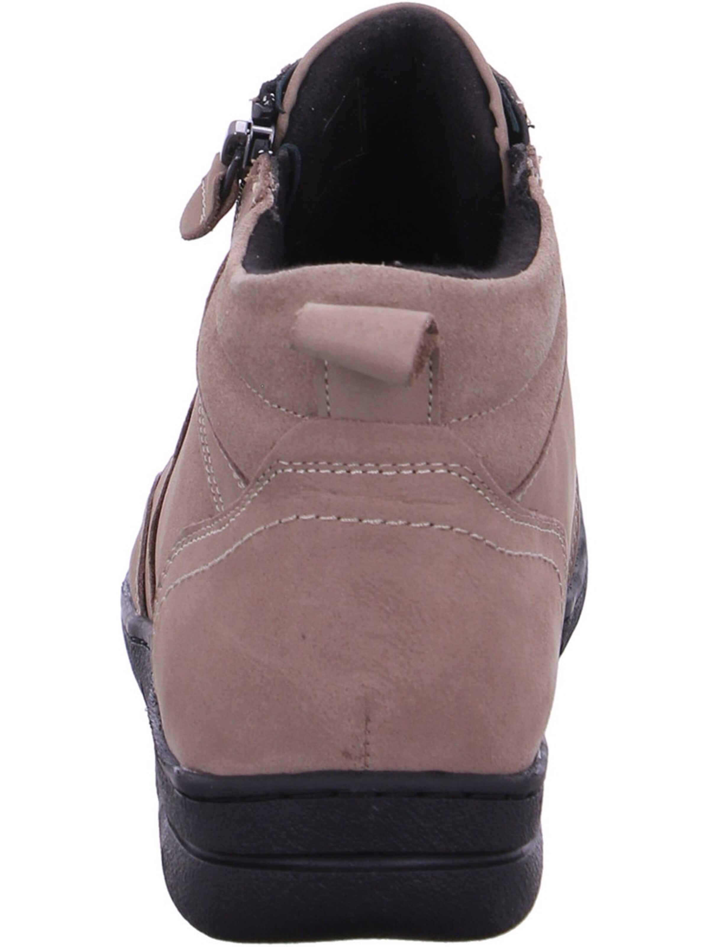 REFLEXAN Booties 'Reflexan Schnürstiefel Beige' in Beige