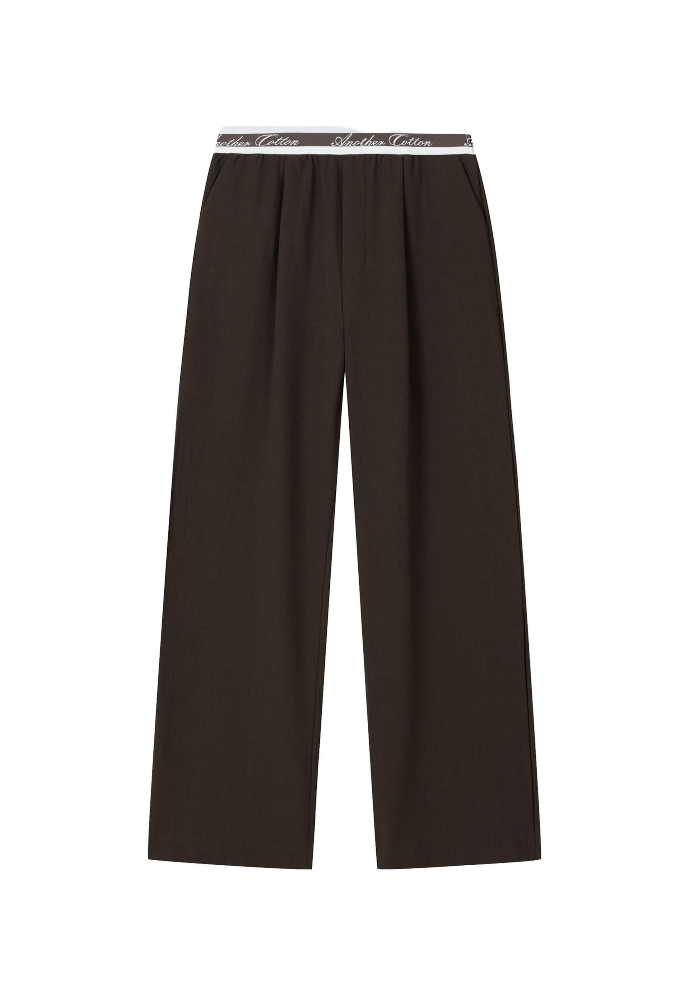 Another Cotton Lab Loosefit Kalhoty – šedá: přední strana