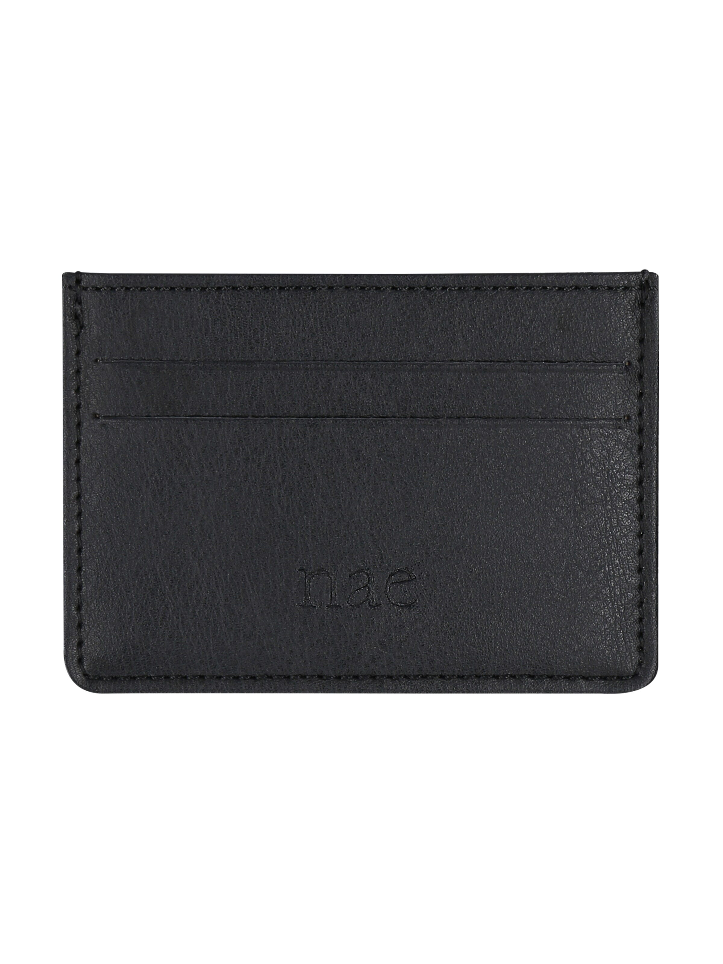 nae Vegan Shoes - Estojo 'Breda' em preto: frente