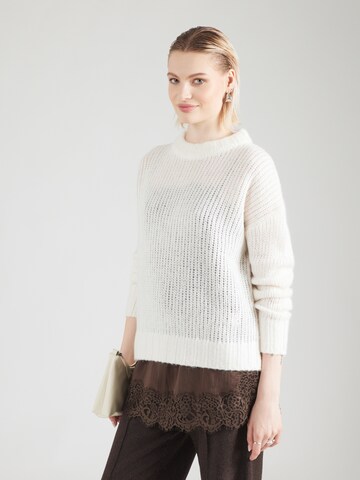 Pull-over 'Sloossy' HUGO en blanc : devant