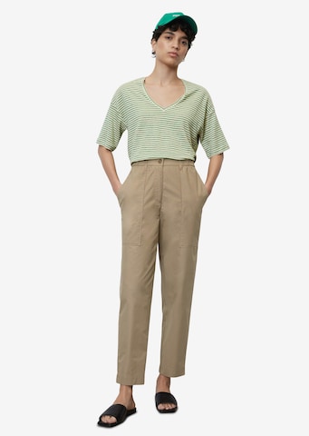 Marc O'Polo Loose fit Trousers in Brown