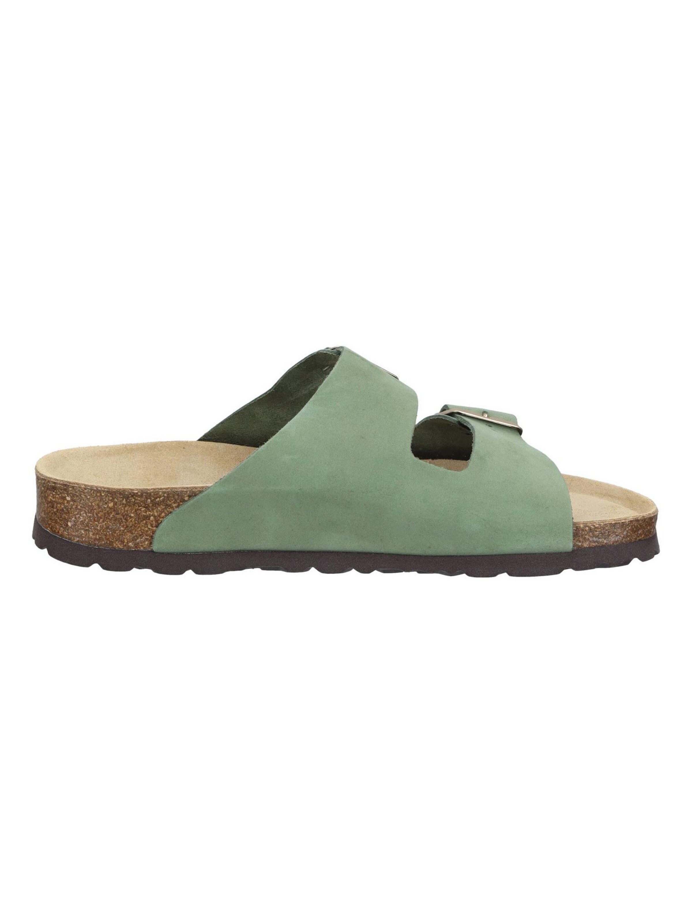 DR. BRINKMANN Mules 'BONILLO' in Green