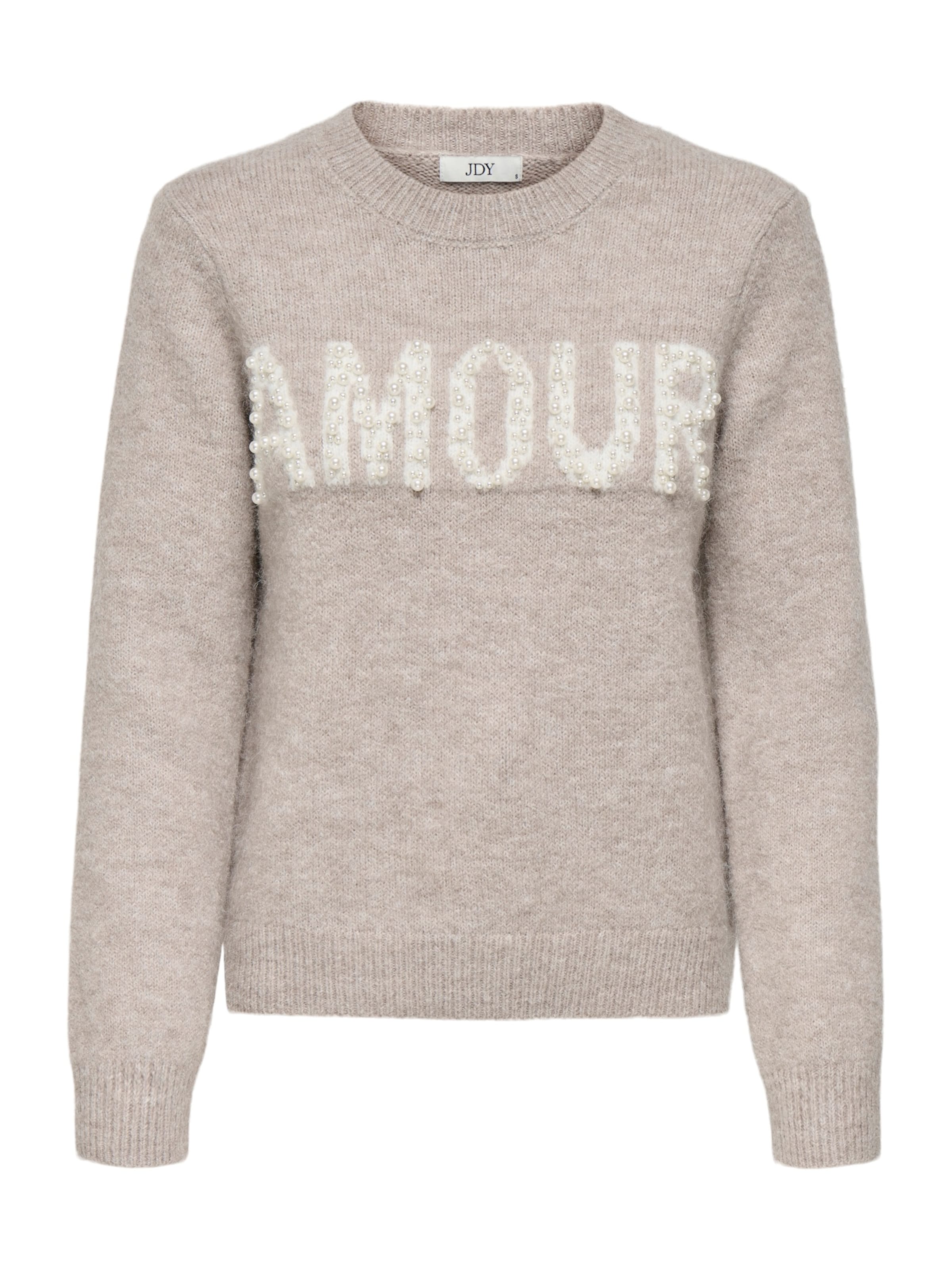 JDY Neulepaita 'JDYAMOUR' värissä kerma / taupe, Tuotenäkymä