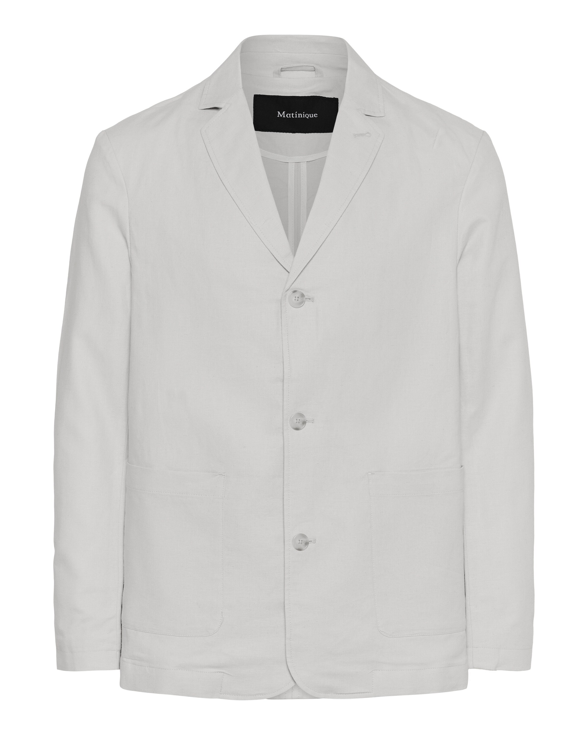 Coupe regular Veste de costume 'MAbarley' Matinique en beige : devant