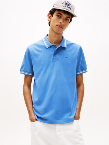 Tommy Jeans Poloshirt in Blau: Vorderseite