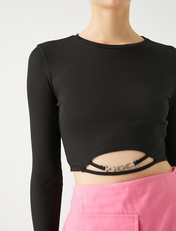 Koton Shirt in Zwart