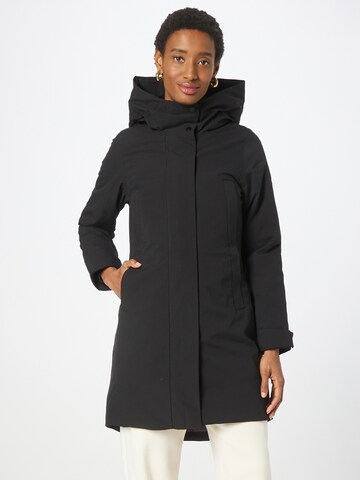 elvine Winter Coat 'Eline' in Black: front