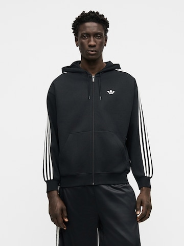 ADIDAS ORIGINALS Collegetakki 'Adicolor' värissä musta: etupuoli