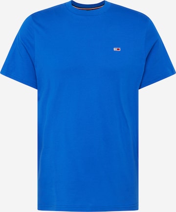 Tommy Jeans Regular fit Shirt in Blauw: voorkant