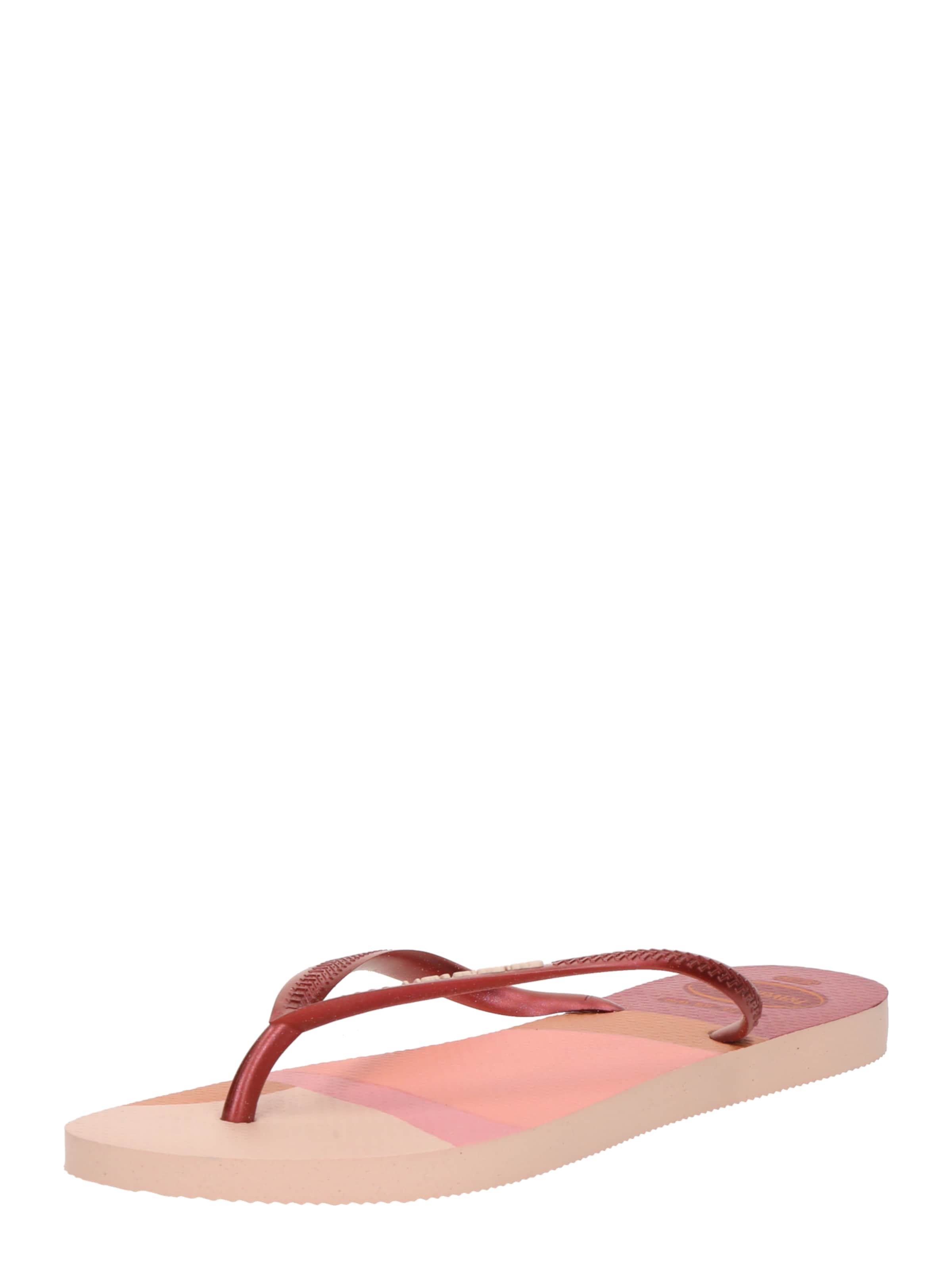 Infradito di HAVAIANAS in rosa: frontale