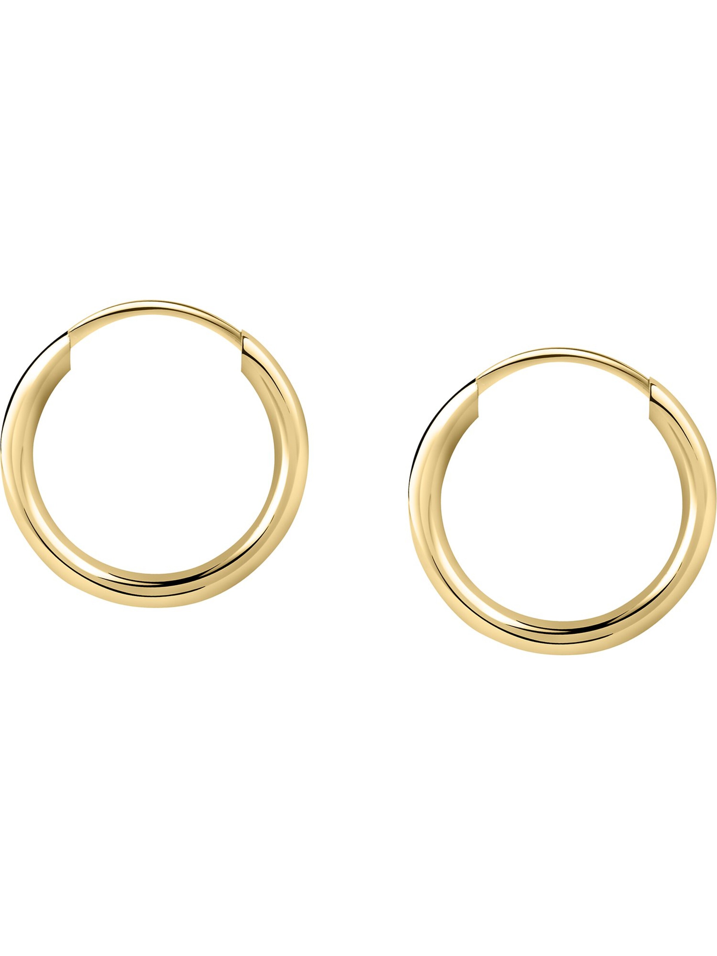 CHRIST Earrings in Yellow