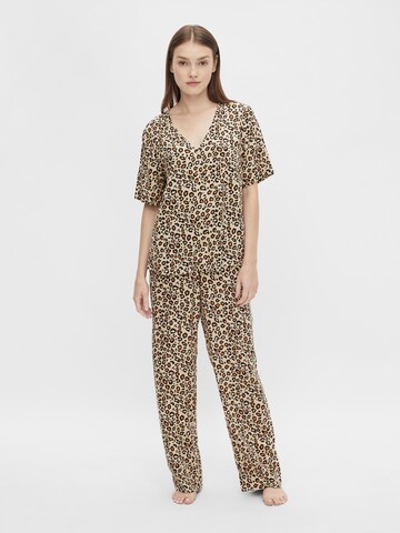 PIECES Pyjama 'Anja' in Beige