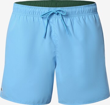 LACOSTE Board Shorts in Blue: front