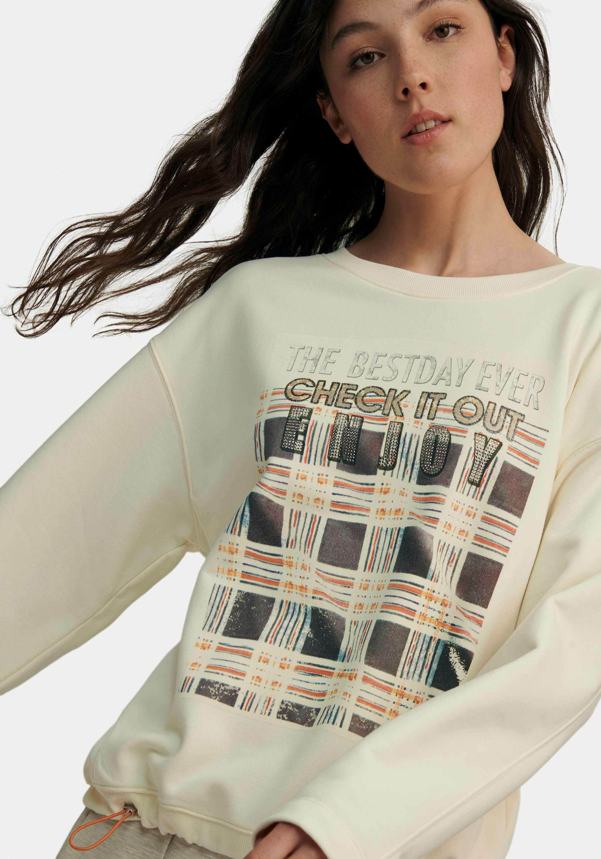 MARGITTES Sweatshirt in Beige MARGITTES Sweatshirt in Beige
