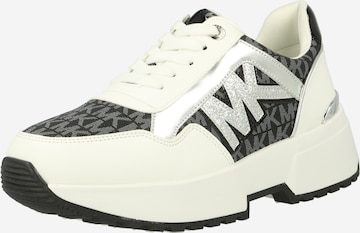Michael Kors Kids Sneakers 'Cosmo Maddy' in White: front
