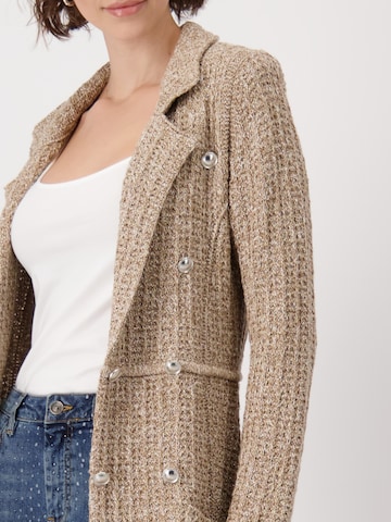 Manteau en tricot monari en marron