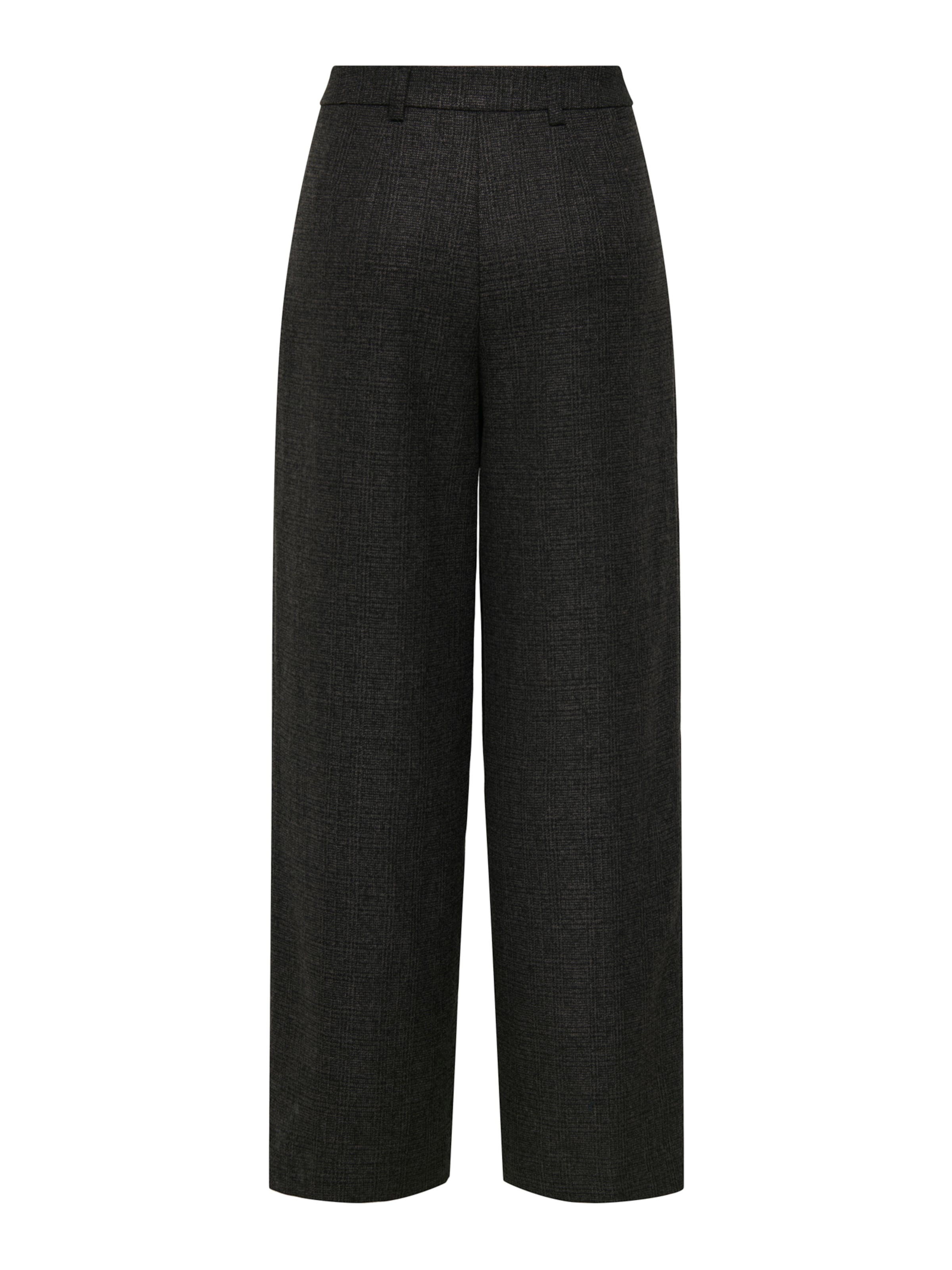 JDY Wide leg Pleat-front trousers 'JDYCHARLY' in Black