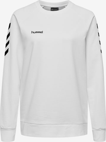 Hummel Sportsweatshirt i hvit: forside