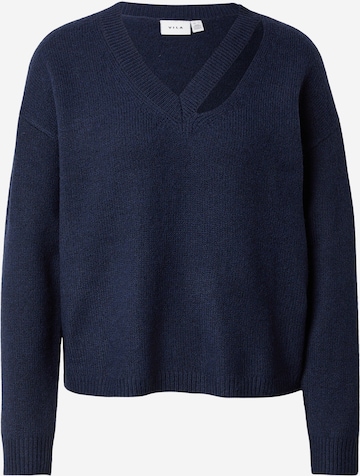 VILA Pullover in Blau: Vorderseite
