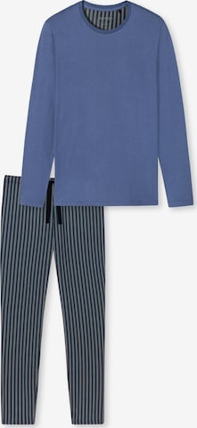 uncover by SCHIESSER Pyjama 'Fashion Nightwear' in Blau: predná strana