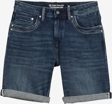 TOM TAILOR Regular Shorts 'Morris' in Blau: Vorderseite