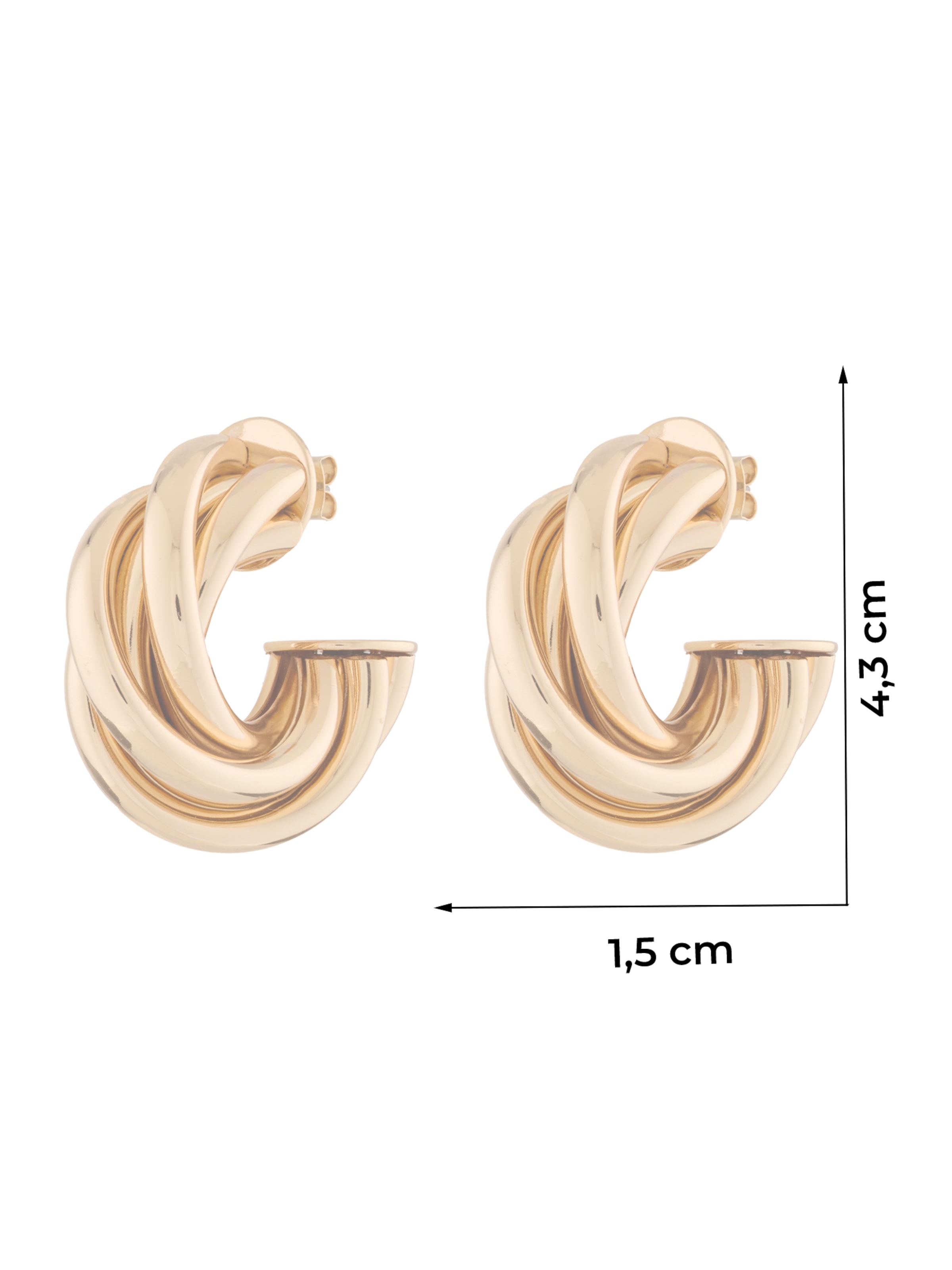 ABOUT YOU Earrings in Gold