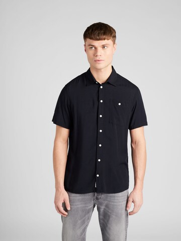 Coupe regular Chemise BLEND en noir : devant