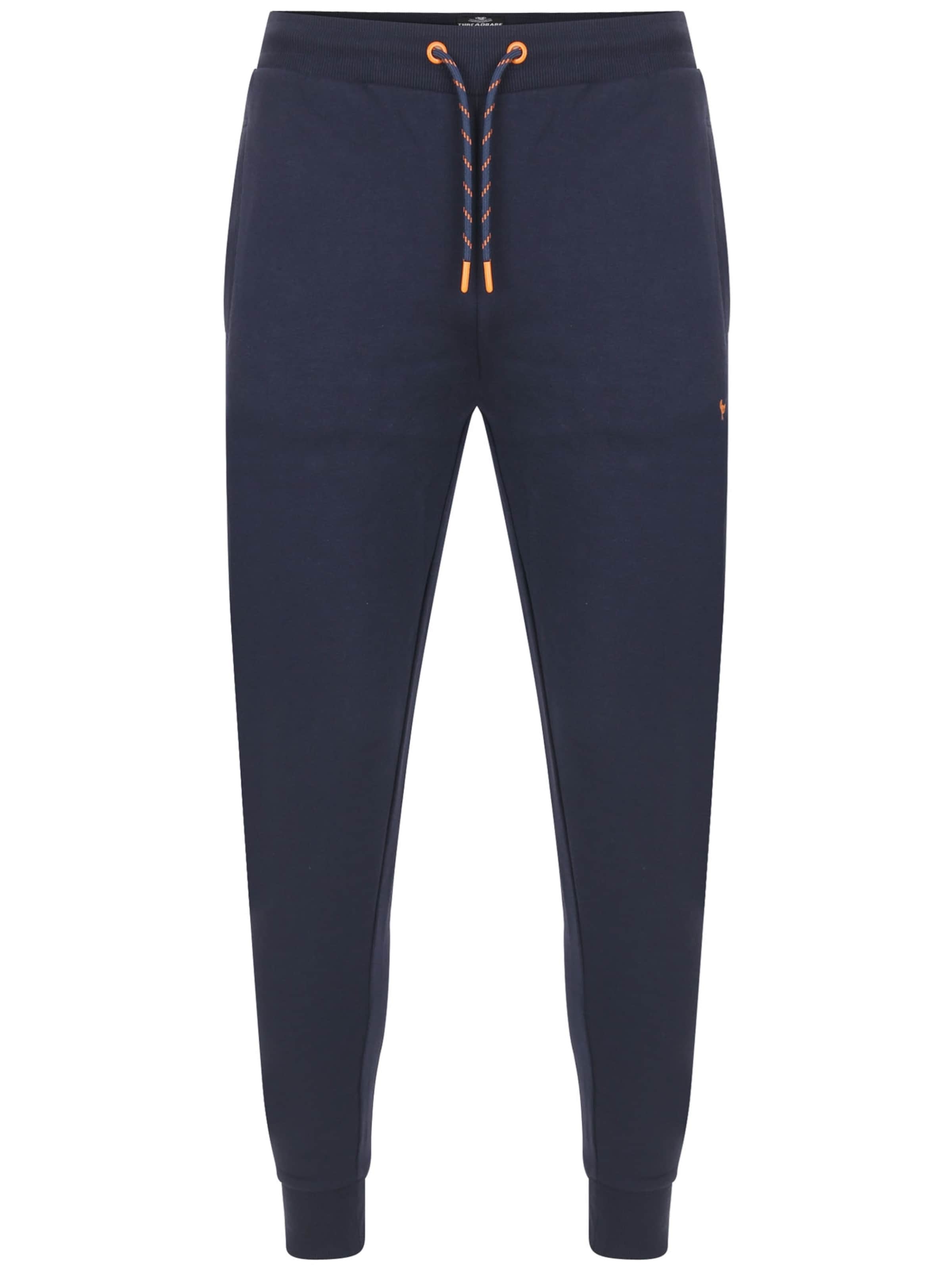 Threadbare Hose 'Trifoliate' in Blau: Vorderseite