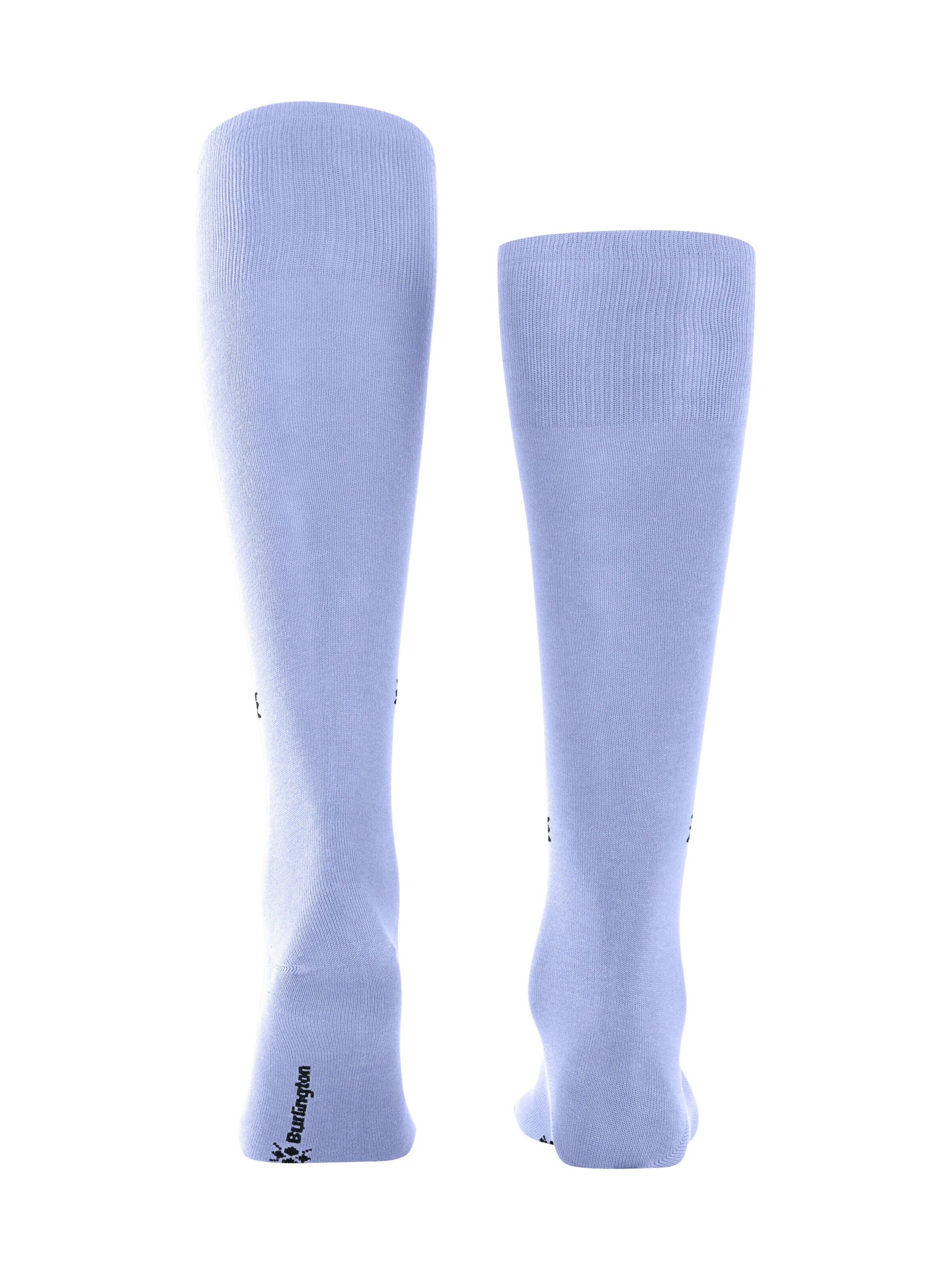 BURLINGTON Knee High Socks 'Dublin' in Blue