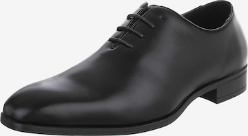 CoolWalk Lace-Up Shoes in Black: front