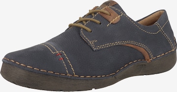 Chaussure à lacets JOSEF SEIBEL en bleu : devant
