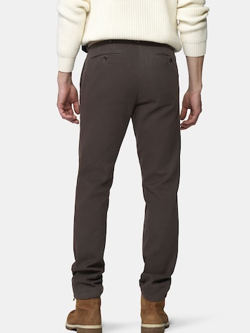Regular Pantalon chino 'Bonn 2-3615' MEYER en marron