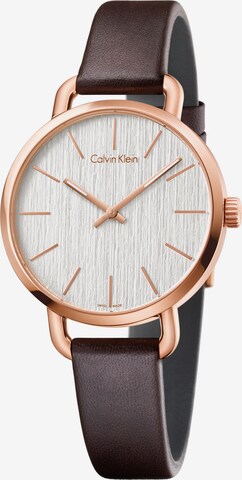 Calvin Klein Analog Watch in Brown: front
