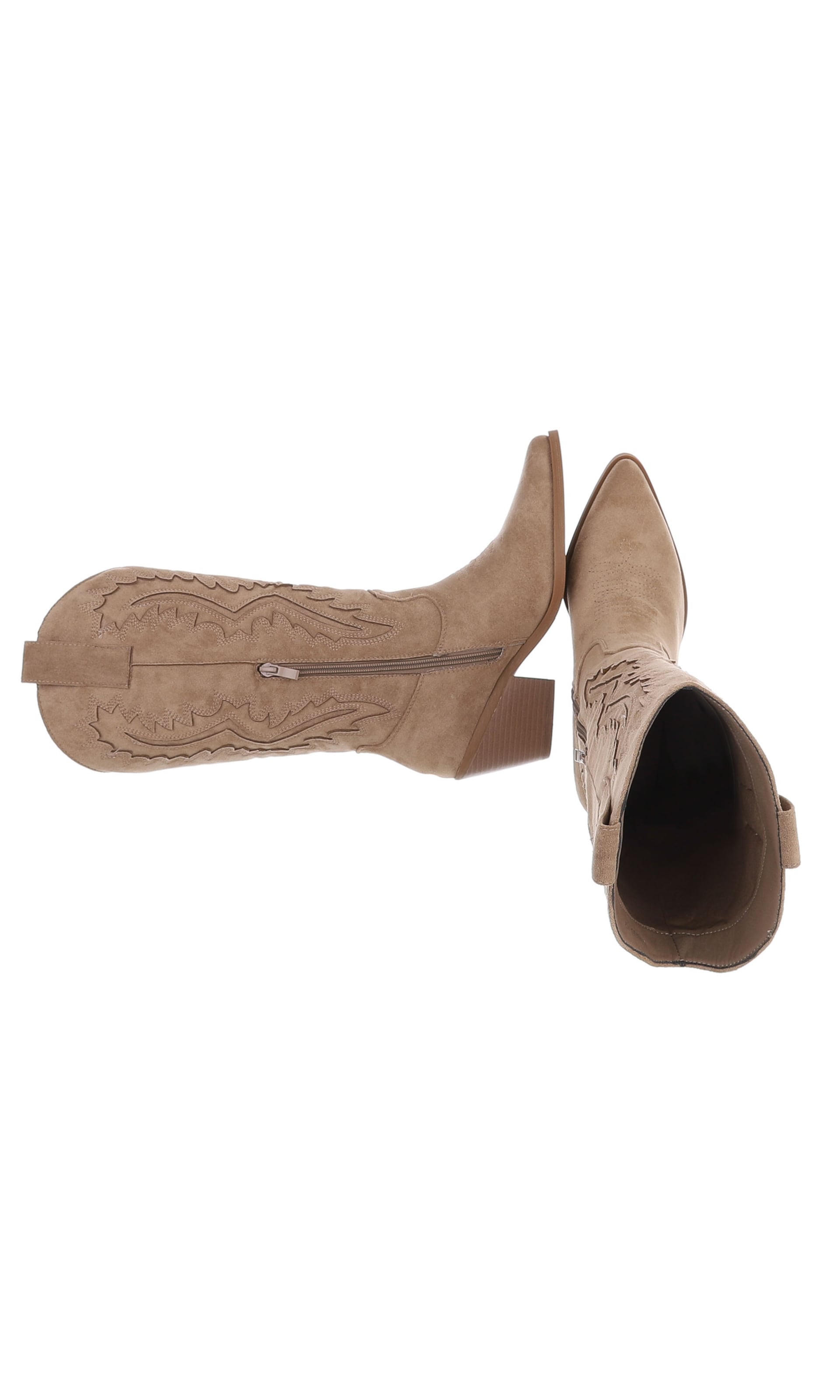 Ital-Design Cowboy Boots in Brown