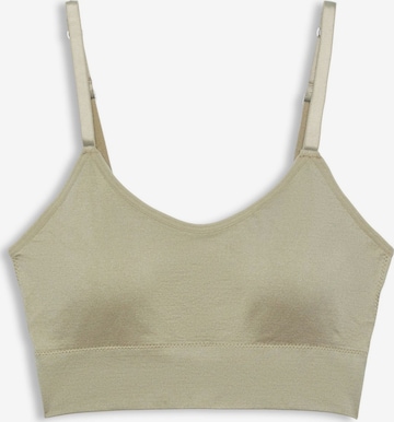 ESPRIT Bustier BH in Groen: voorkant